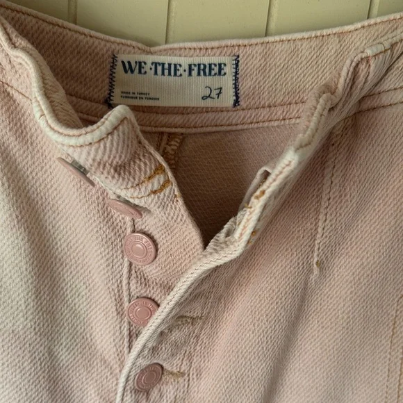 We The Free Faded Peach Color Women's Jeans
Osaka Mid-Rise - Picture 4 of 4